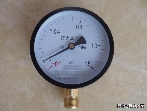 外部表改为内部表水泵真空表的作用