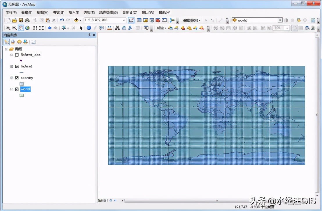 如何使用ArcGIS制作新闻1+1演播室点阵地图？