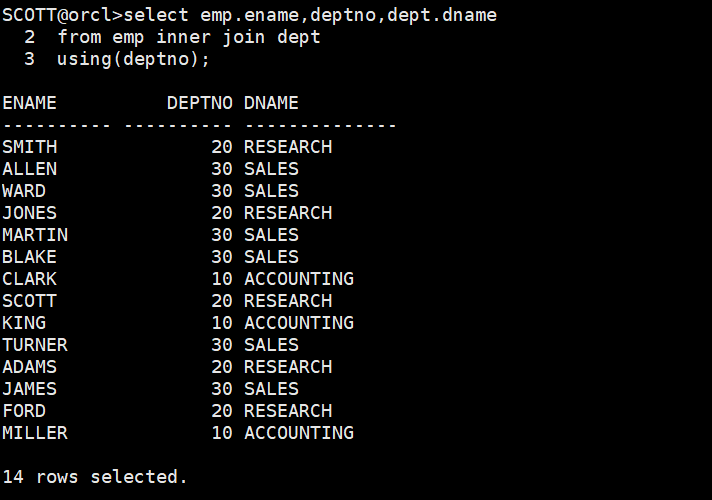 06、Oracle从多个表中获取数据_外连接_13