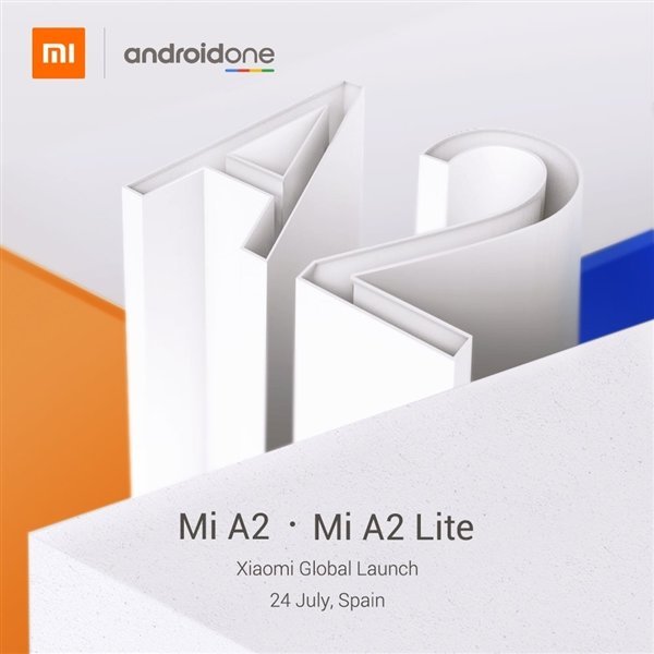 android one a2,运行Android One，Mi A2  Mi A2 Lite 明天西班牙见！