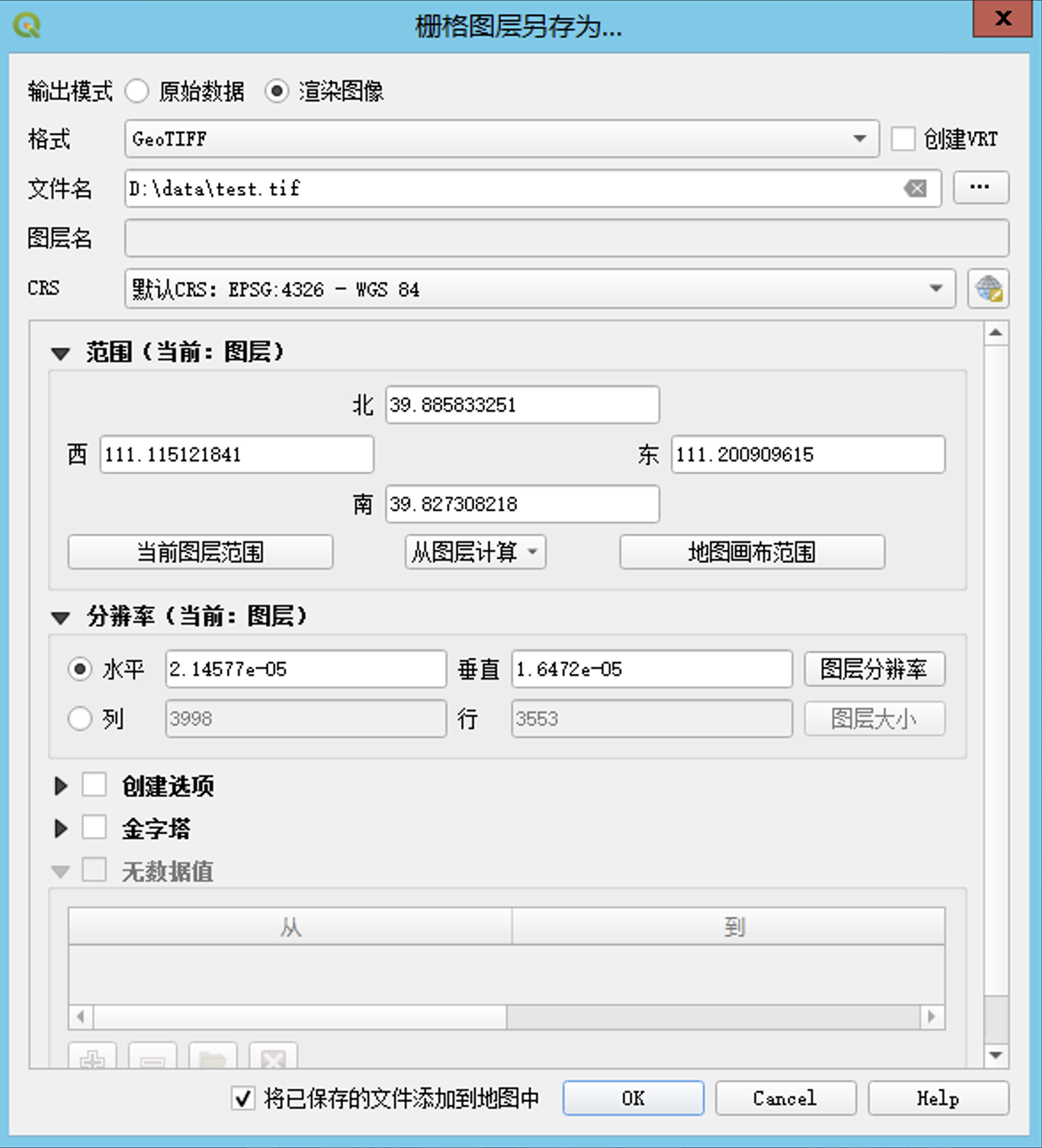 QGIS实战操作-解决TIFF影像黑边问题