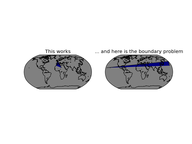 python plot map_使用matplotlibbasemap在边界打印