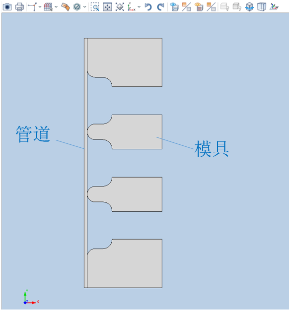 金属波纹管液压胀形仿真轴对称模型材料定义和赋予