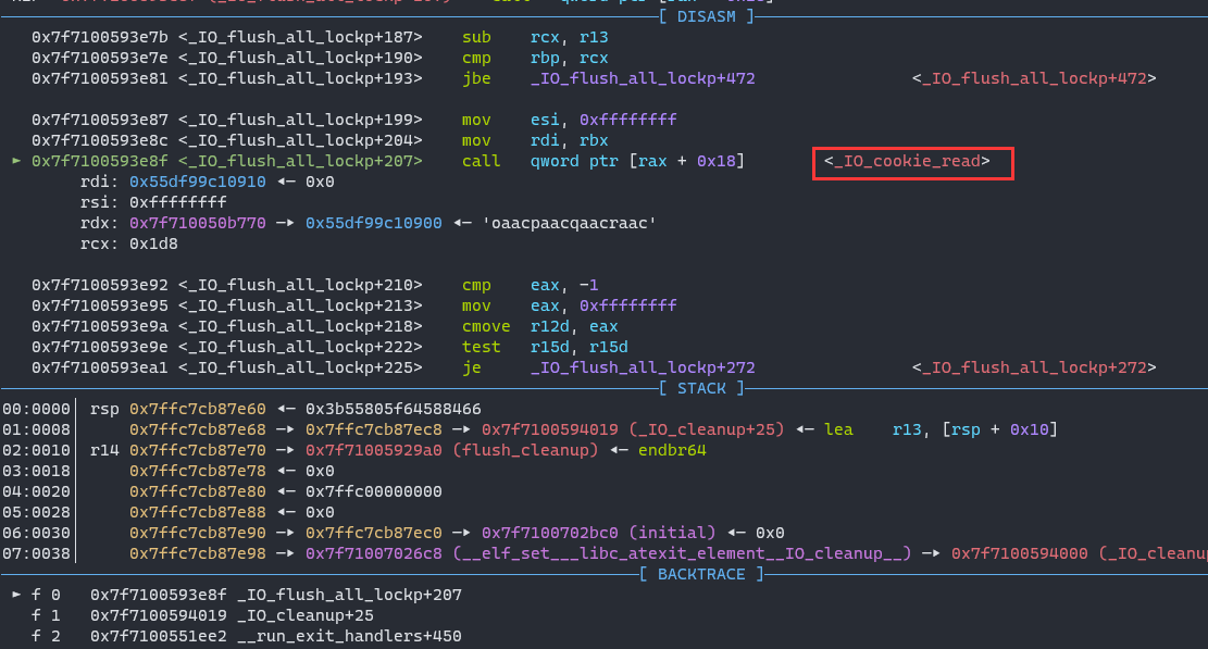 59e4751186b97664488e510889a14bc5 - House of apple 一种新的glibc中IO攻击方法