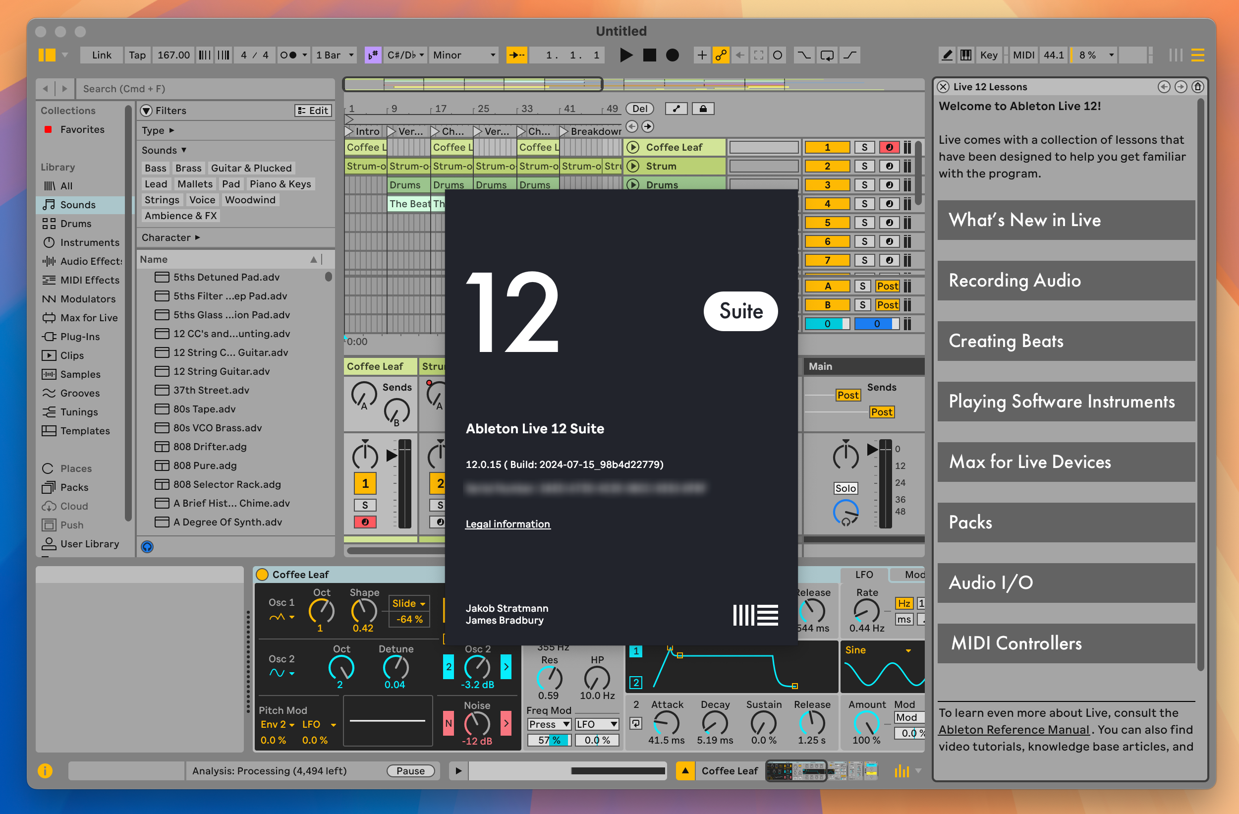 Ableton Live 12 Suite for Mac v12.0.15 专业的音乐制作工具 激活版-1