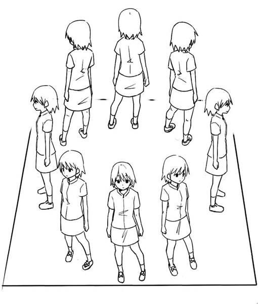用java画人物如何画不同人物的视角该怎么画