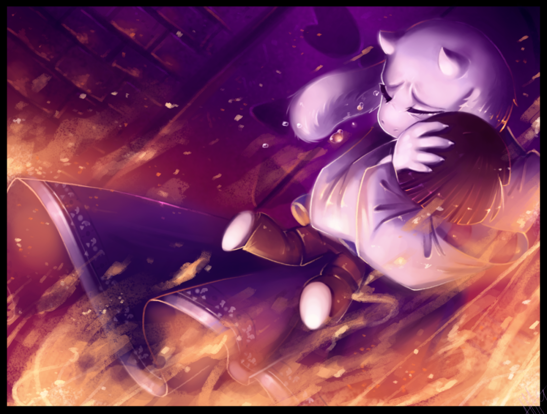 undertale人物undertale传说之下精美人物图包torielampfrisk篇