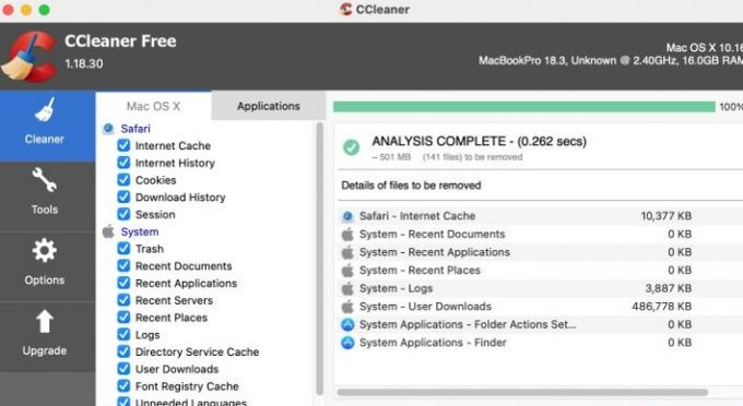 CCleaner for mac