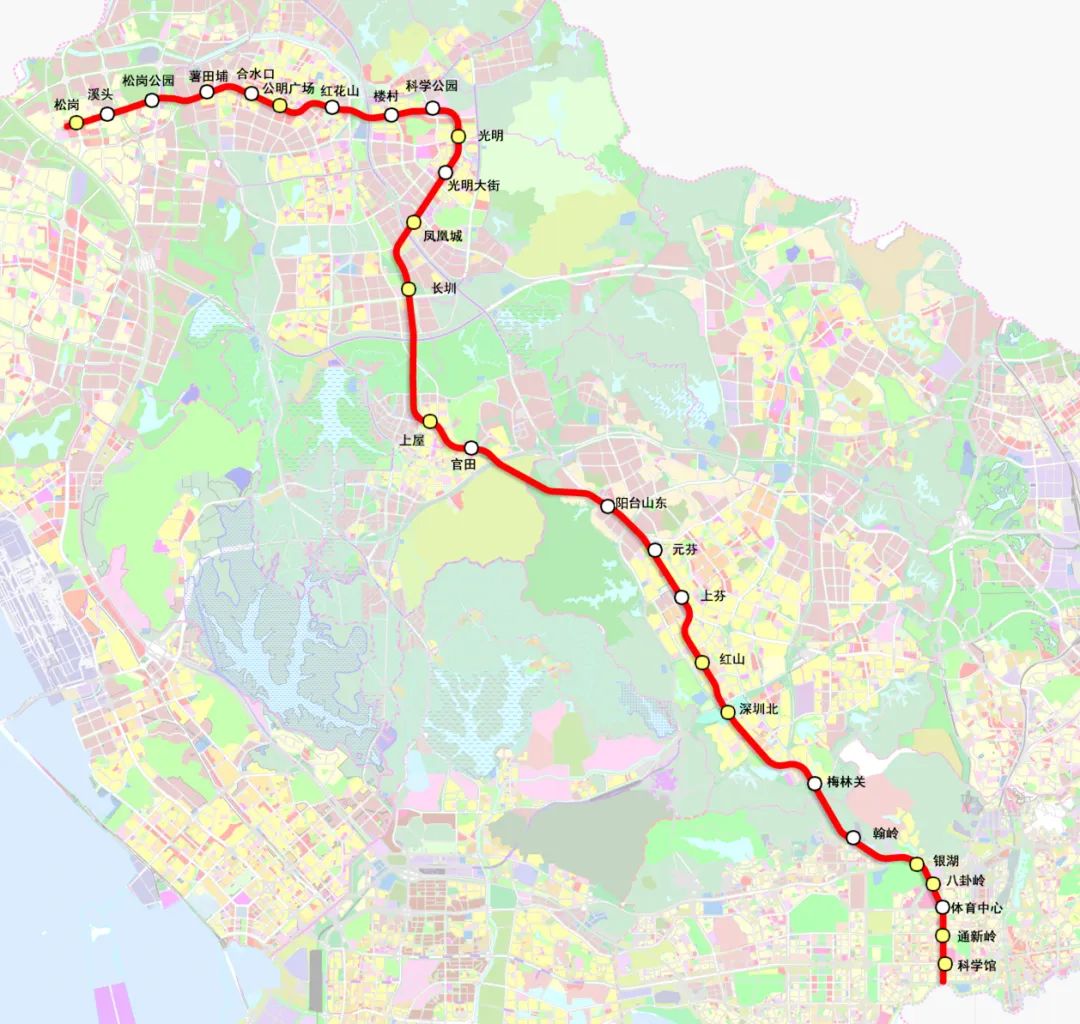 川藏铁路最新线路图深圳地铁610号线开通光明平湖沸腾四期3111320号线