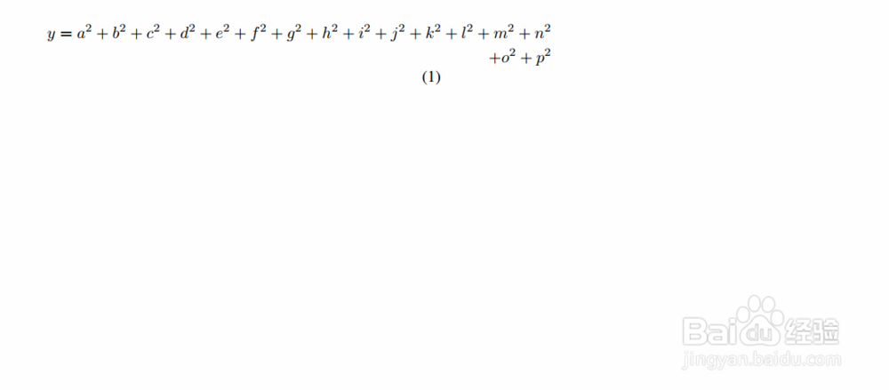 How to wrap latex formulas