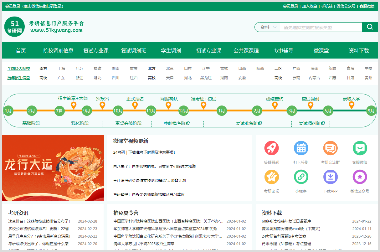 分享5个最具权威的研究生考研信息平台网站