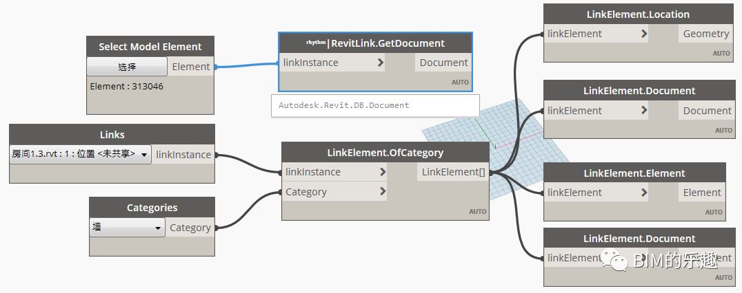 001、Dynamo Python获取链接文件Document