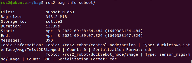 ROS2学习笔记（十一）-- ROS2 bag数据记录与回放_ros2 bag play-CSDN博客