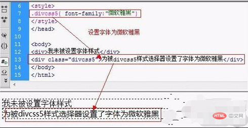 微软雅黑html中怎么写,css如何设置字体为微软雅黑？