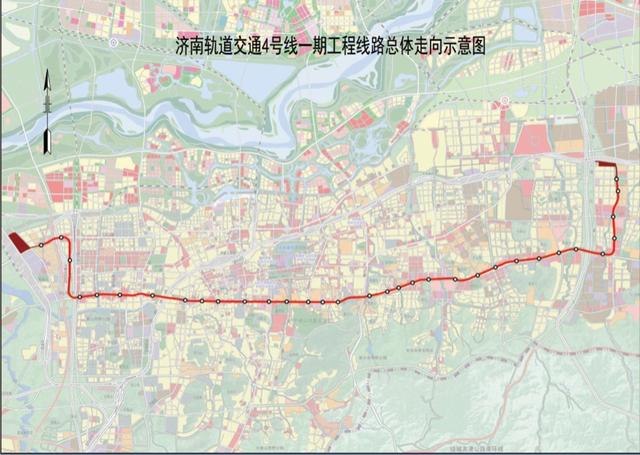 13号线ab线规划图济南地铁3号线二期4号线一期选址意见书公示力争年内