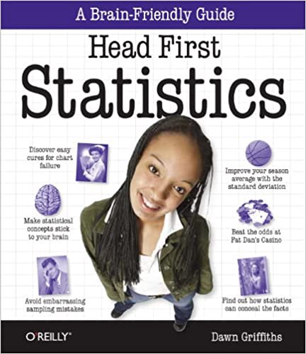 Head First Statistics | Source: Amazon | Best Data Science Books | Data Science Books
