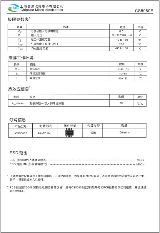 CS5080E是一款5V输入，支持双节锂电池串联应用-CSDN博客