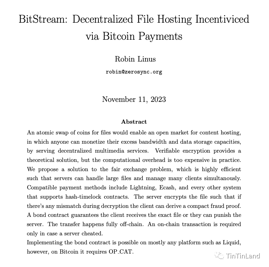 BTC 复兴：Ordinals 带来创新活力，BitVM 与 BitStream 相继问世