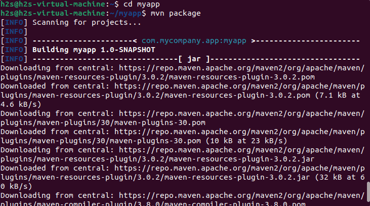 创建你的第一个项目 Apache maven Ubuntu 22.04