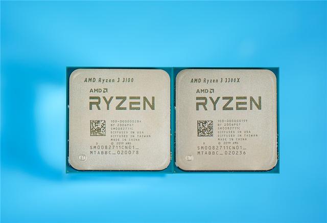 比如十代酷睿i3的最新对手,也就是amd上个月才刚刚发布的锐龙3 3100