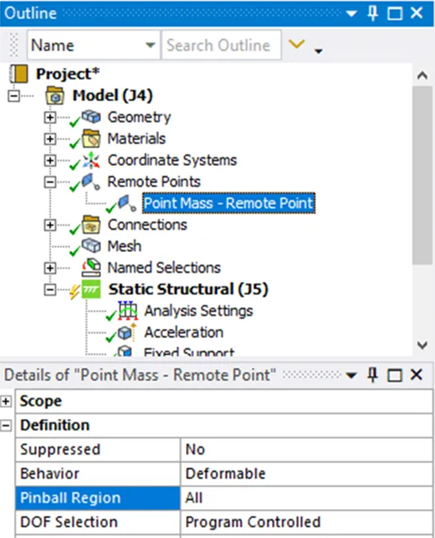 Ansys Mechanical｜如何用好远程点（Remote Points）