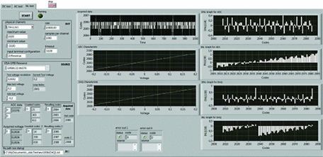 LabVIEW开发教学实验室自动化INL和DNL测试系统