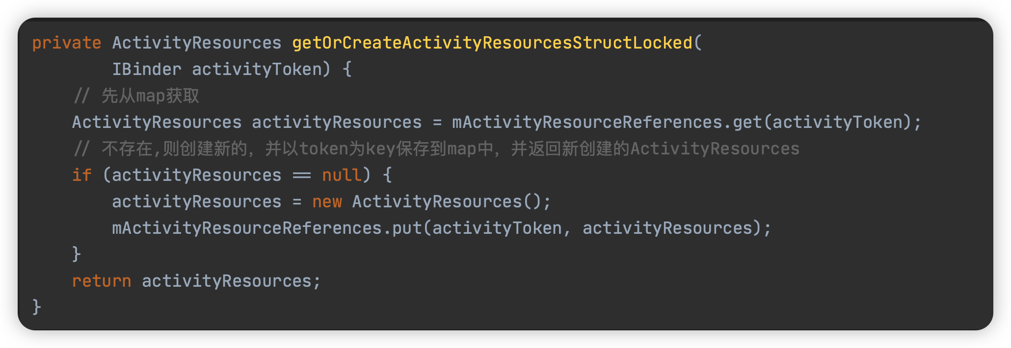 getOrCreateActivityResourcesStructLocked