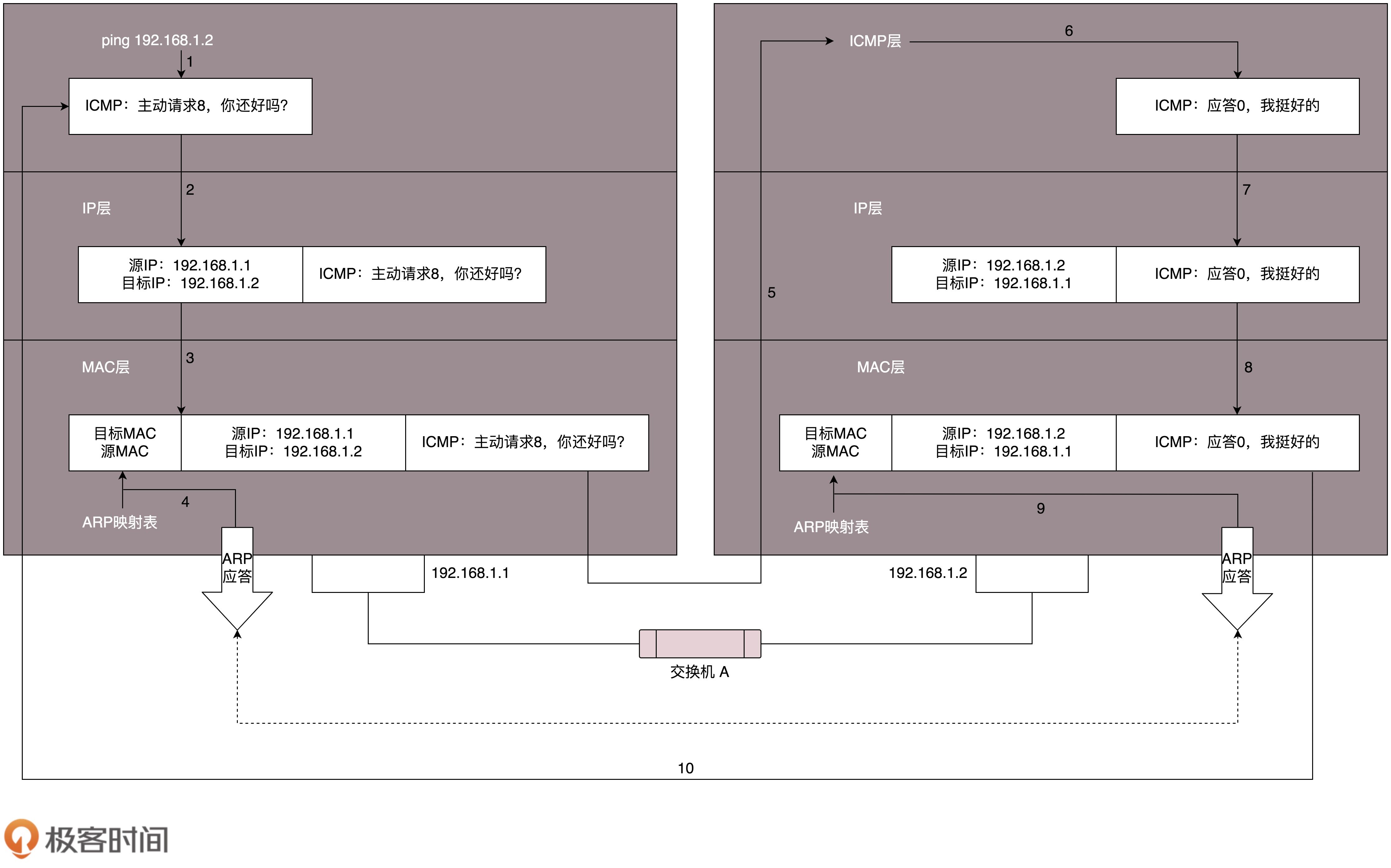 网络层 ICMP与ping：投石问路的侦察兵