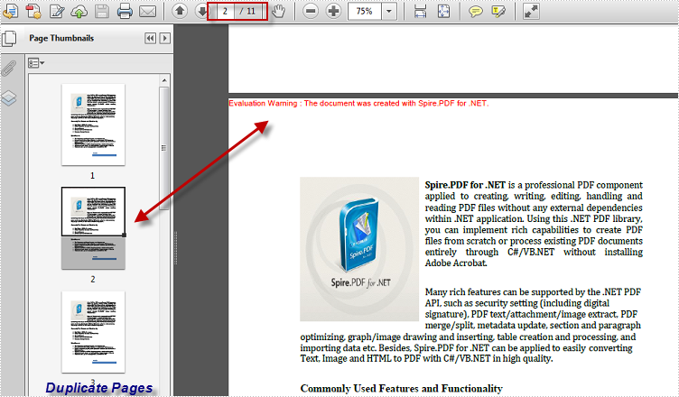 Spire.PDF for .NET【页面设置】演示：复制 PDF 文档中的页面