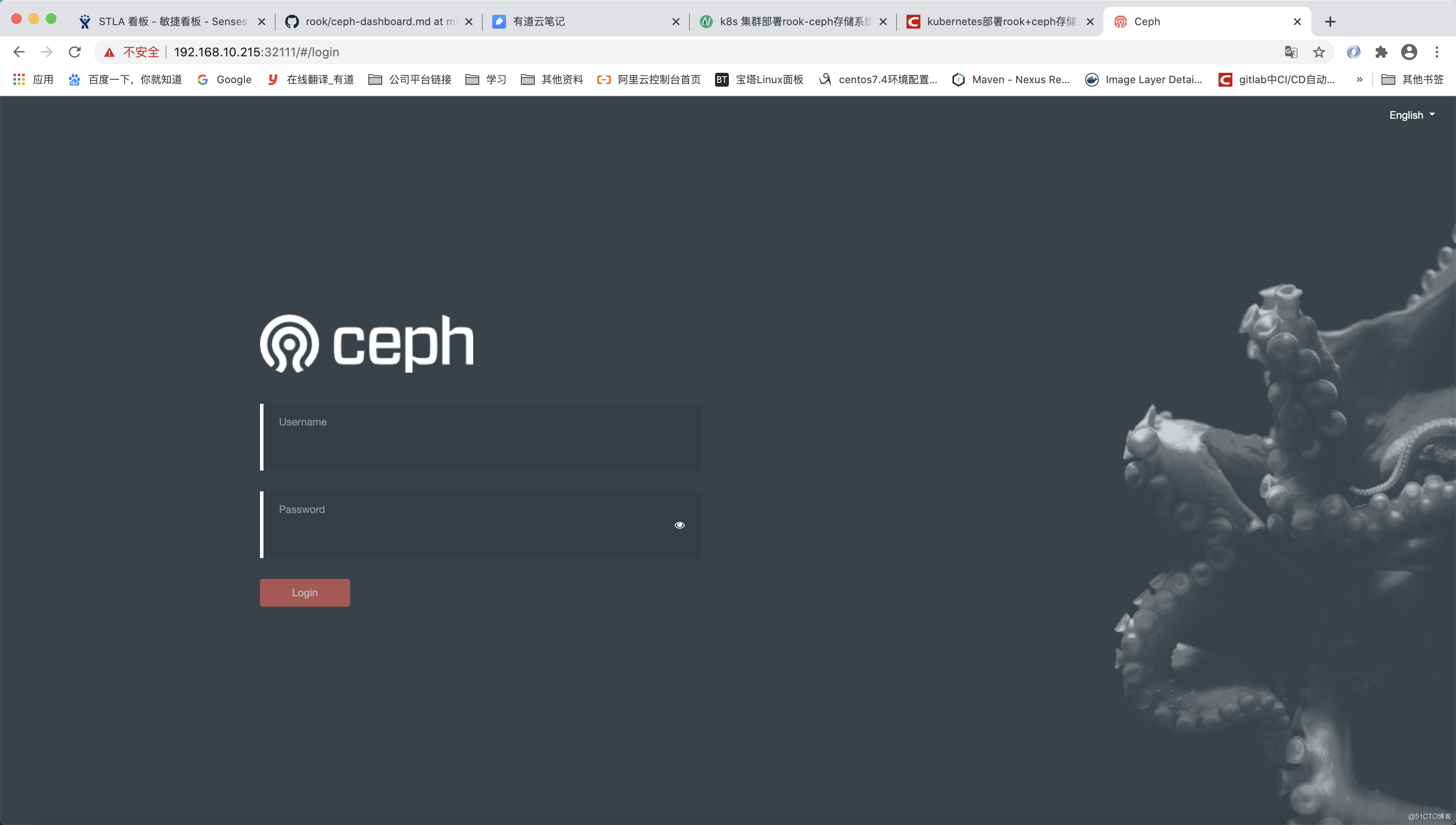 k8s 集群部署rook-ceph存储系统及使用