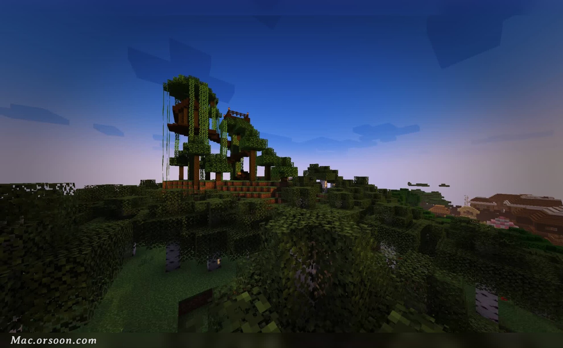 我的世界丛林风景mac动态壁纸