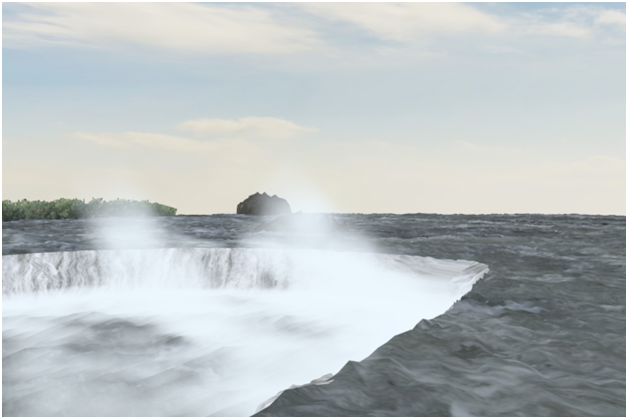 3Ds max入门教程：创建尼亚加拉大瀑布模型