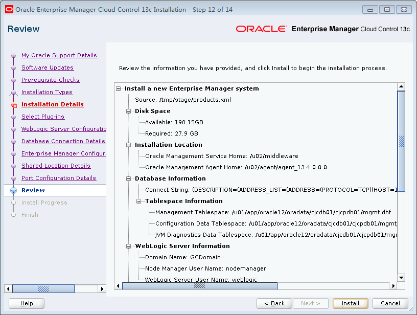 Oracle 19C+13.5 EMCC部署和配置_oracle emcc下载CSDN博客