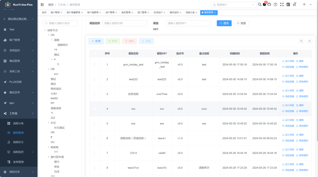 一个升级的多租户权限管理系统，组件化,模块化,轻耦合,高扩展企业级的应用框架，功能强大（附源码）