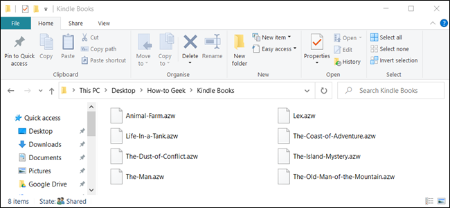 Open File Explorer and navigate to the folder with files you want to copy.
