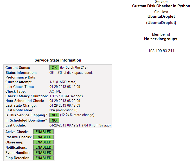 如何在 Ubuntu 12.10 上使用 Python 创建 Nagios 插件