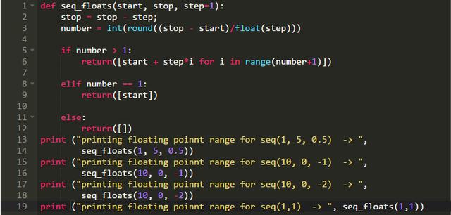 python如何生成一系列浮点数(含例子)_python生成浮点数列表_普通网友的博客-CSDN博客