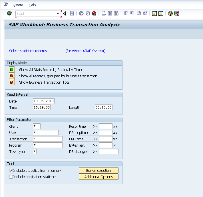 SAP 查询系统日志-追踪用户的更改记录 图1