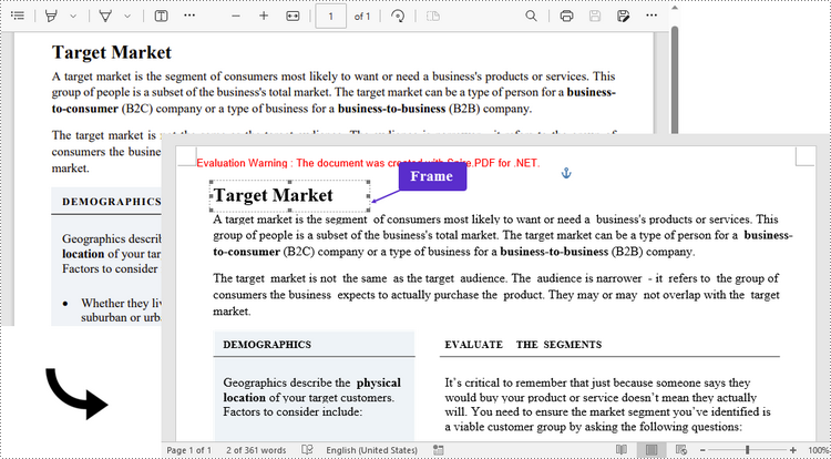 C#/VB.NET：将 PDF 转换为 Word