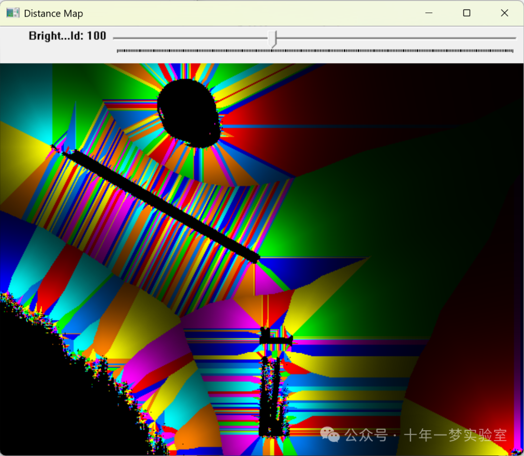 【opencv】示例-distrans.cpp 距离变换