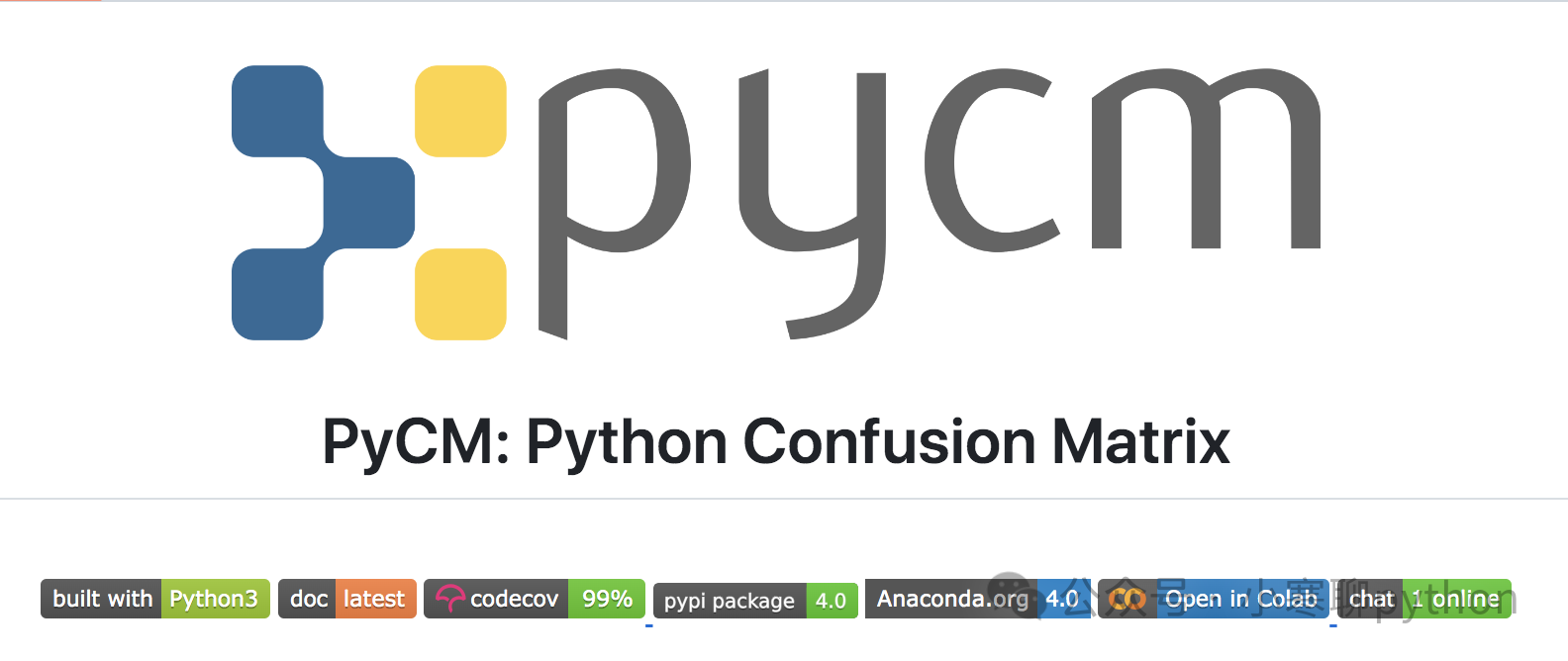 PyCM：Python中的混淆矩阵库