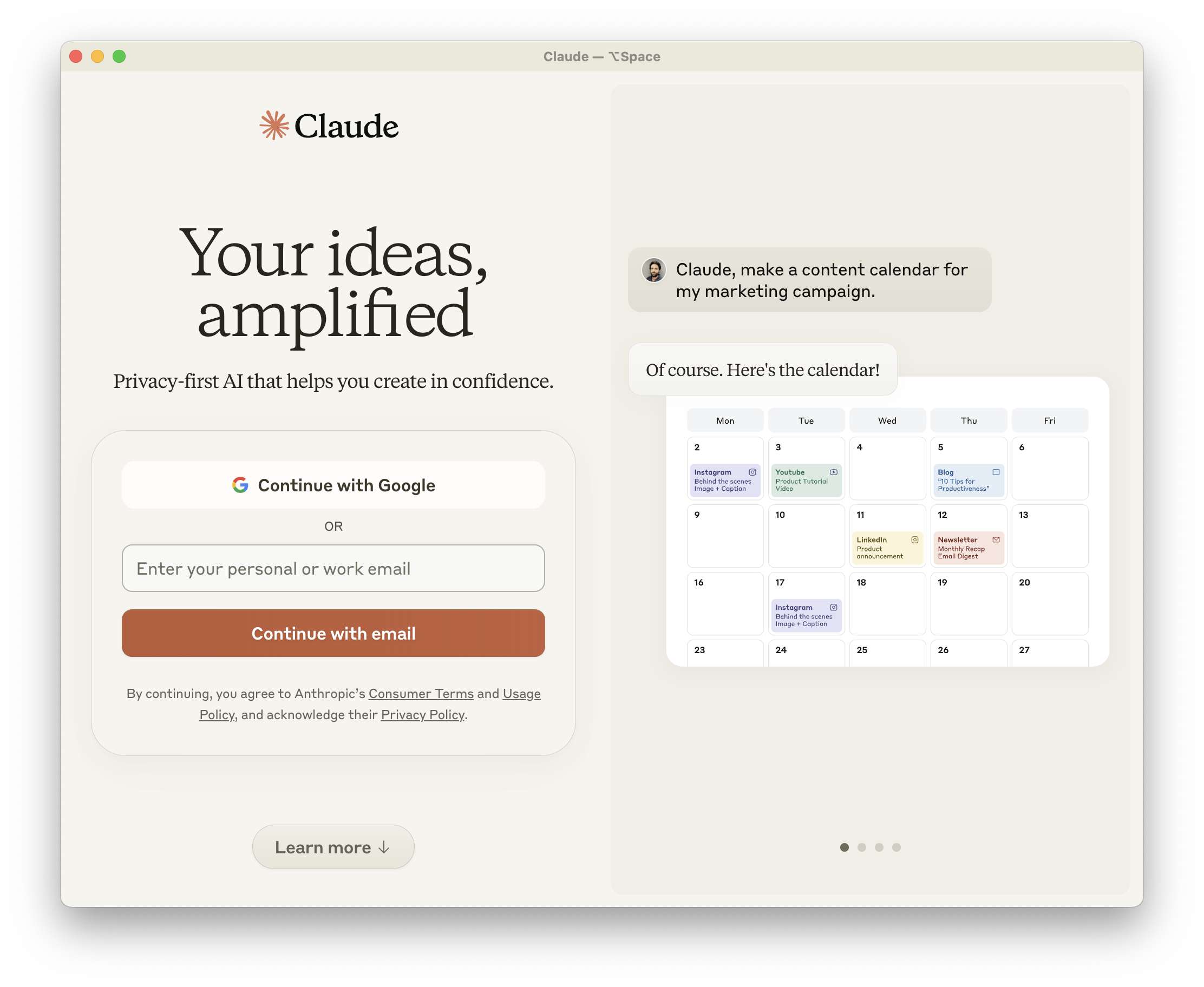 Claude for Desktop