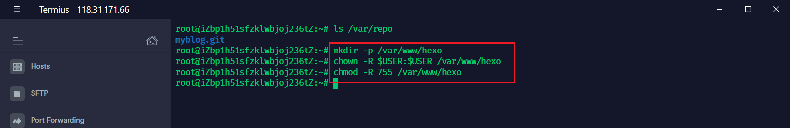 服务器配置Nginx