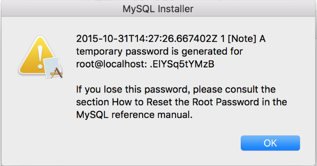 mysql 5.7.13 mac_Mac 安装mysql 5.7.13版本 登录及改密码