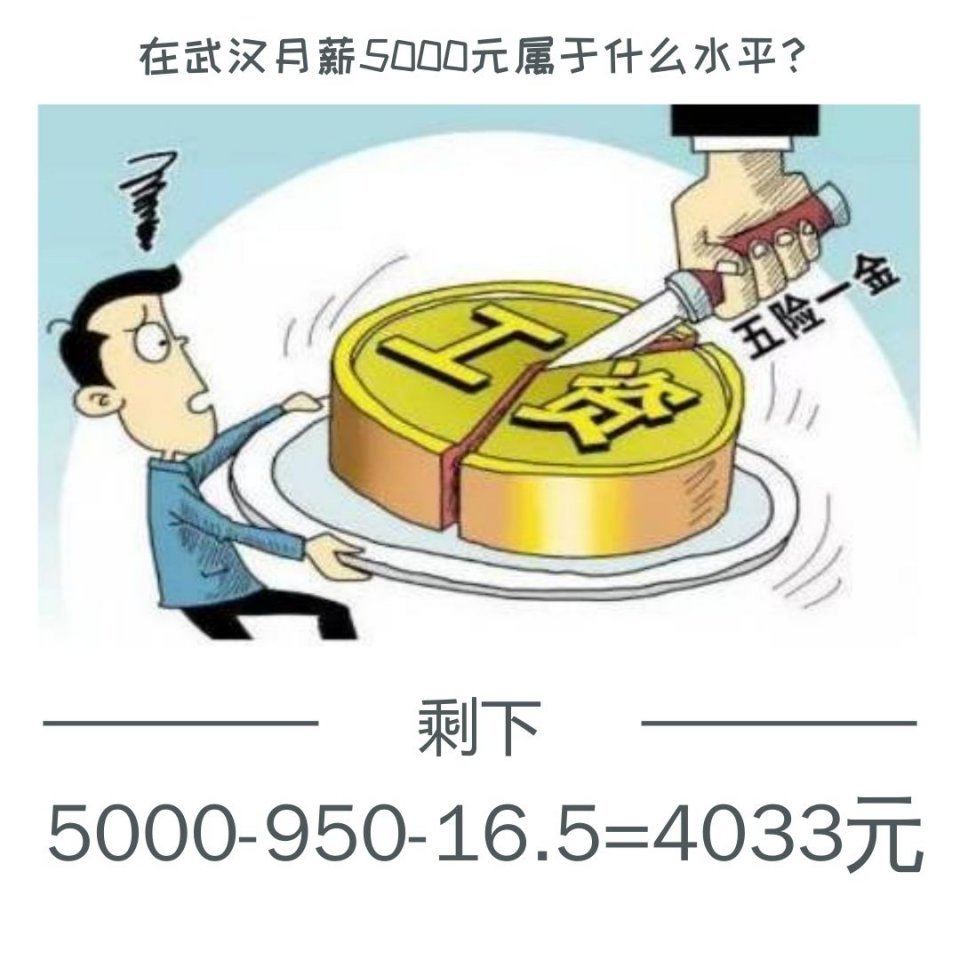 武汉php的工资是多少钱,在武汉工作，月薪5000元属于什么水平？