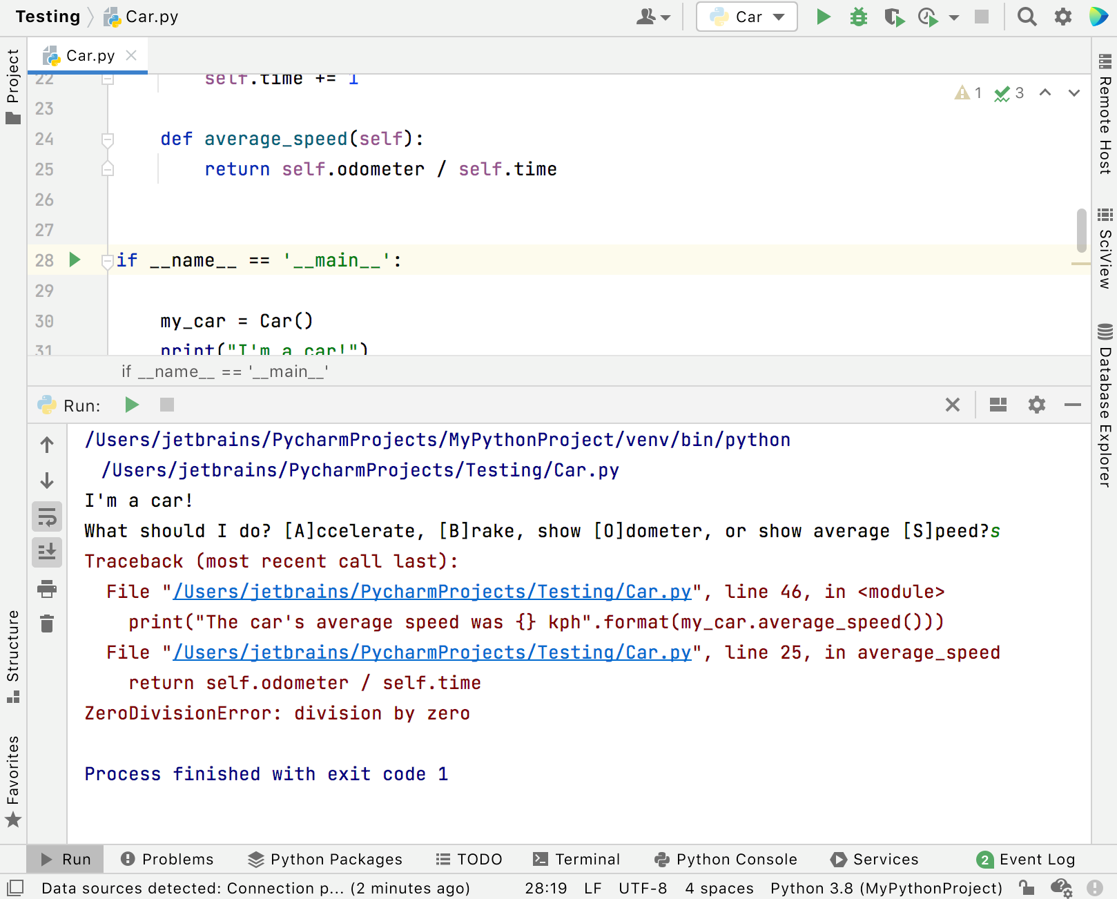 Python开发工具PyCharm使用教程：如何调试python应用程序_pycharm闪电标志什么意思-CSDN博客 image.
