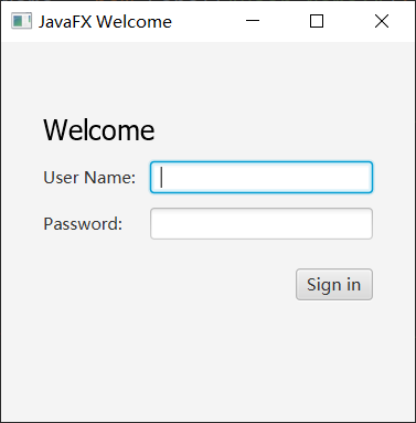 JavaFX GridPane布局