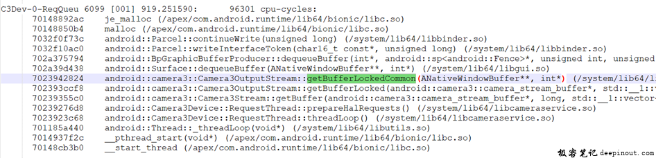 Android Camera性能分析 - 第26讲 DequeueBuffer Latency