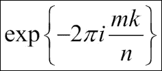 Fourier analysis