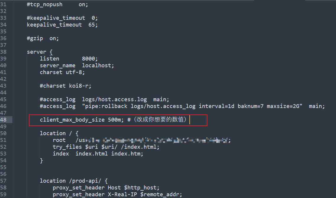 Nginx 配置之解决 413 错误（Request Entity Too Large）_the server responded with a status of 413 (request